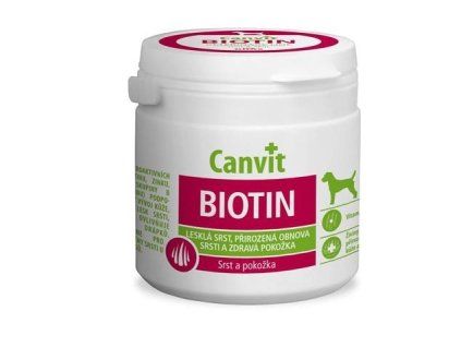 Canvit Biotin pre psy 100 tbl. 100 g