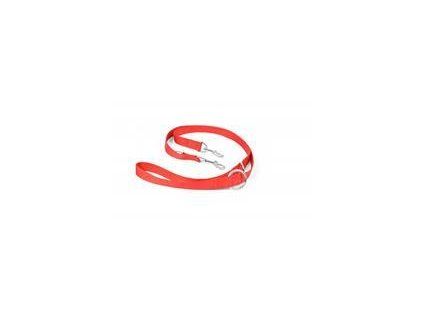 Vodítko DUVO+ Nylon Nastaviteľné červené 200 cm/ 25 mm