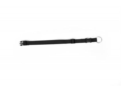 Obojok DUVO+ Nastaviteľný nylon čierny 35-55 cm/ 20 mm