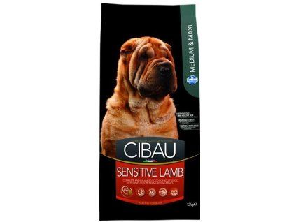 Farmina MO SP CIBAU dog adult sensitive lamb medium & maxi 12 kg