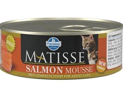 Farmina MO P MATISSE cat Salmon pena 85 g konzerva