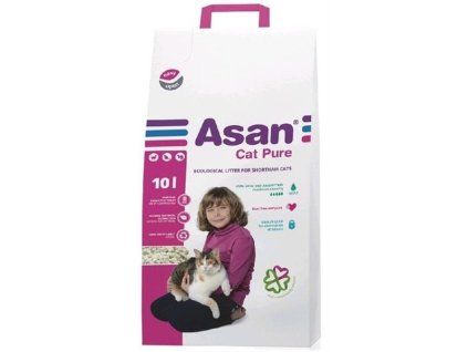 Podstielka ASAN Pure pre mačky a fretky 10 L (2 kg)