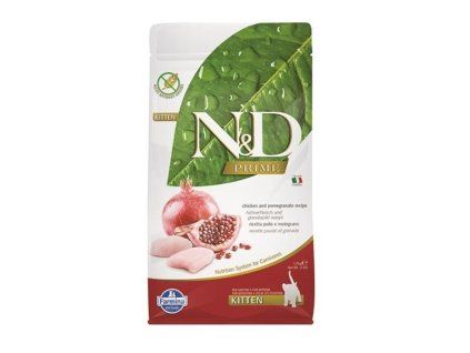 Farmina N&D cat PRIME kitten chicken&pomegranate 1,5 kg