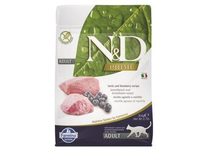 Farmina N&D cat PRIME adult lamb&blueberry 0,3 kg