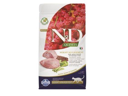 Farmina N&D cat GF QUINOA Weight Managment Lamb 1,5 kg