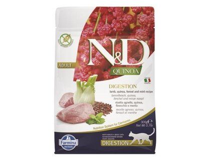 Farmina N&D cat GF QUINOA Digestion Lamb 0,3 kg