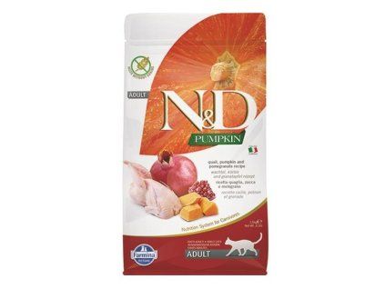 Farmina N&D cat PUMPKIN (GF) adult, quail & pomegranate 1,5 kg