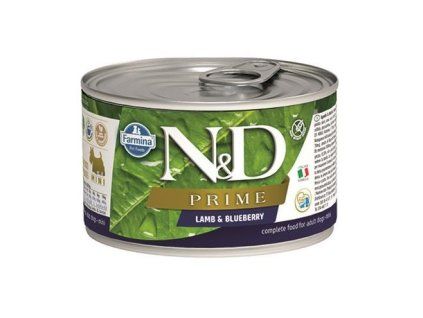 Farmina N&D dog PRIME Lamb & Blueberry konzerva 140 g