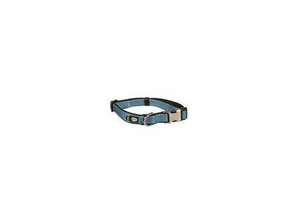Obojok DUVO+ EXPLOR NORTH nylon petrolejovo-modrá farba 30-45cm/15mm