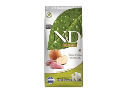 Farmina N&D dog PRIME (GF) adult medium & maxi, boar & apple 12 kg