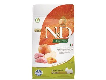 Farmina N&D dog GF PUMPKIN adult mini boar & apple 0,8 kg