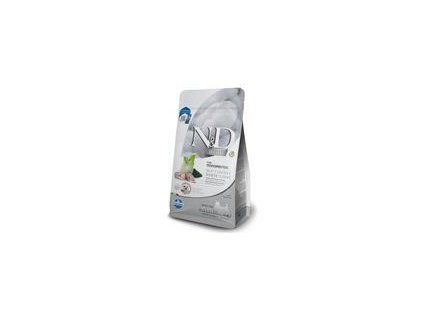 Farmina N&D dog WHITE (GF) adult mini, sea bass, spirulina & fenel 2 kg