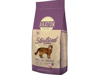 ARATON cat adult sterilised 15 kg