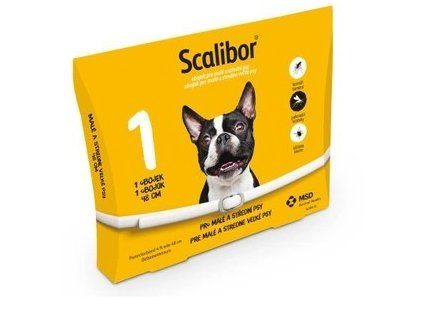 Scalibor Protectorband 4 % w/w 48 cm pre malé a stredné psy