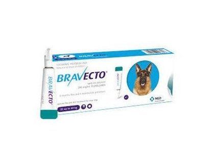Bravecto Dog M 500 mg spot-on roztok pre stredne veľké psy ( od 10 do 20 kg ) 1 x 1,79 ml